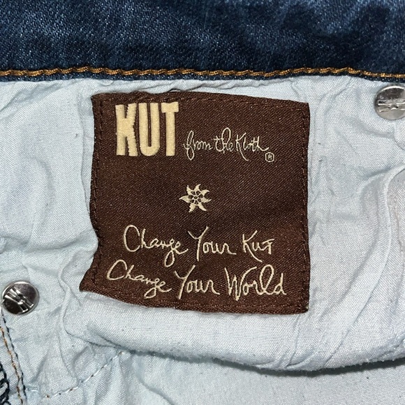 Kut from the Kloth Boyfriend Women's Blue denim Jeans Size 10 - Picture 12 of 12